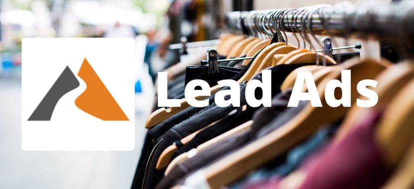 Lead advertenties: invulformulier om leads te genereren voor website of webshop